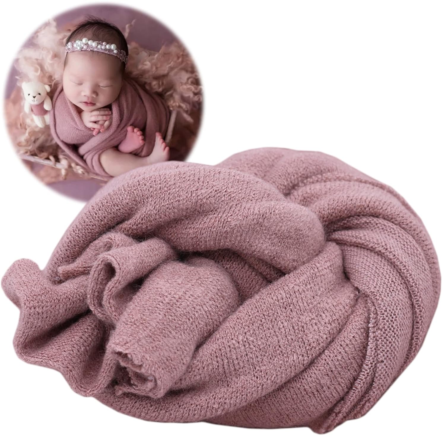 Photography Newborn - Yenidoğan Fotoğraf Sahne Wrap Yenidoğan Photoshoot