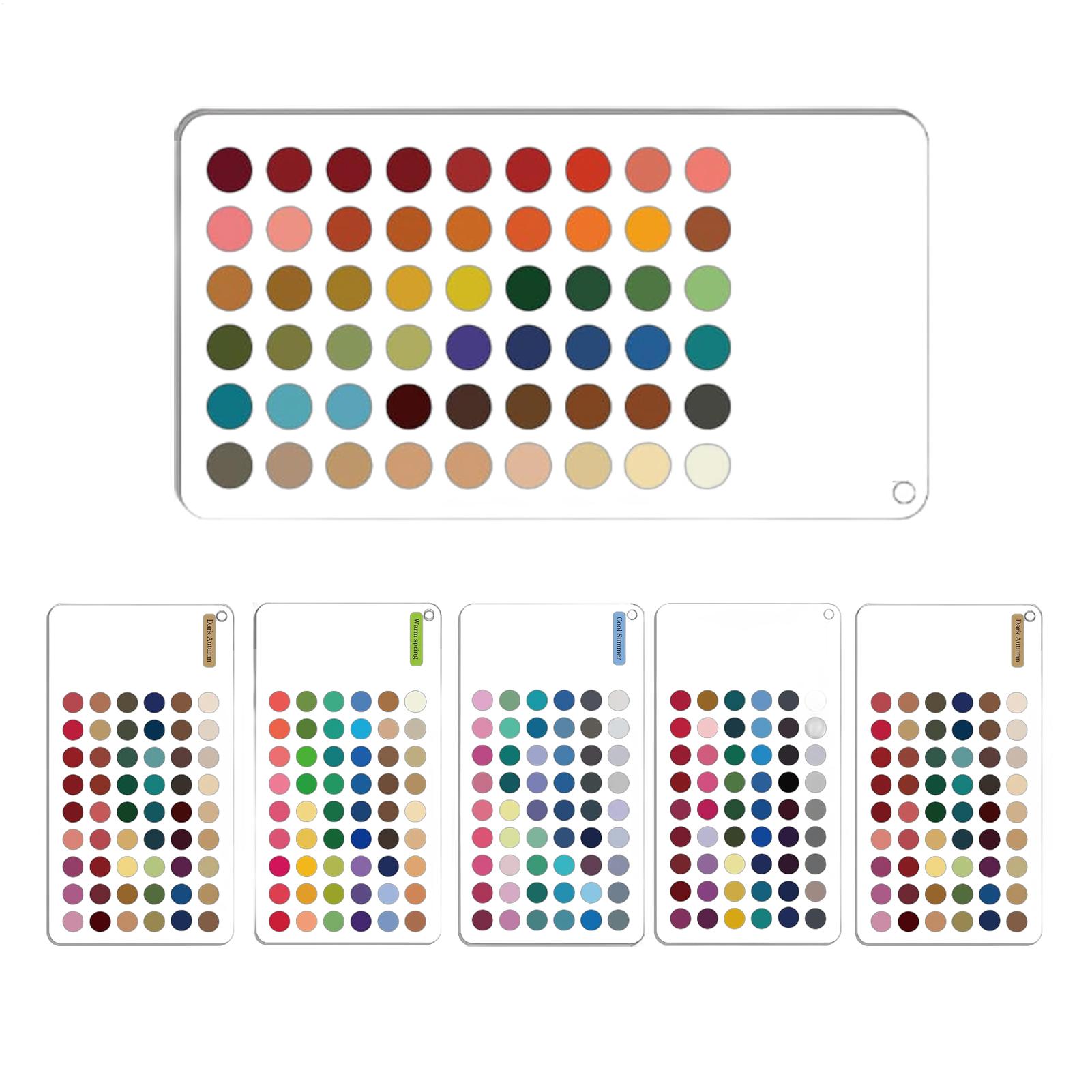 Color Checker Card - Derin Sonbahar Renk Paleti Kartı 6