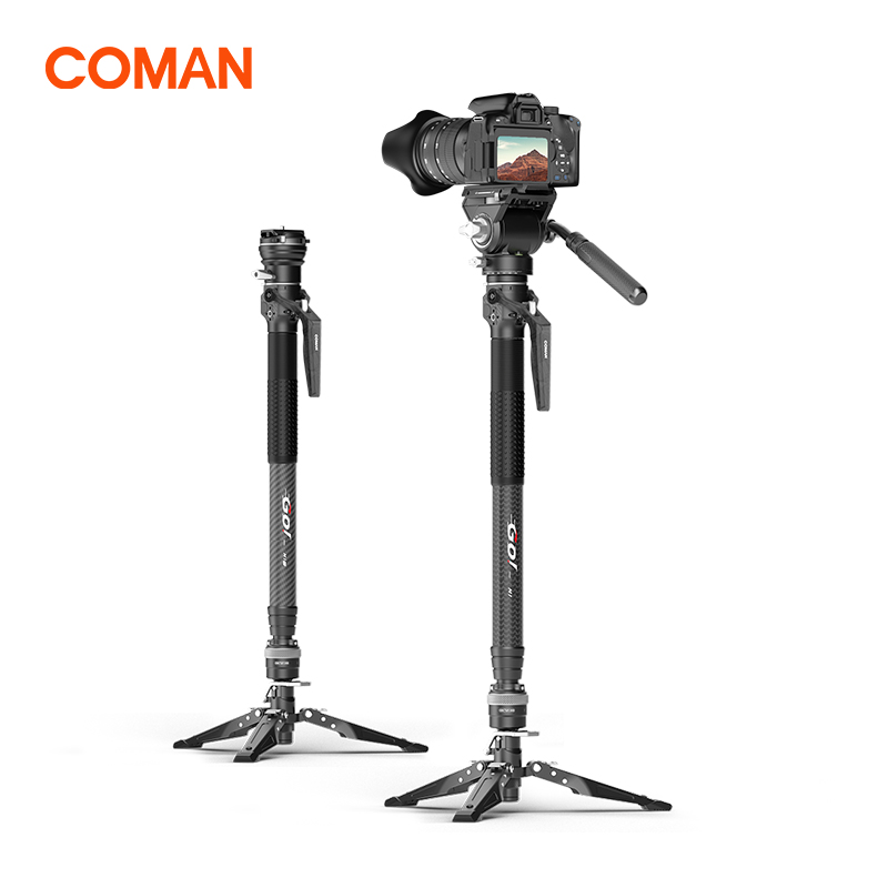 Camera Tripod Carbon - COMAN M1 PRO V5 Tek Tıkla