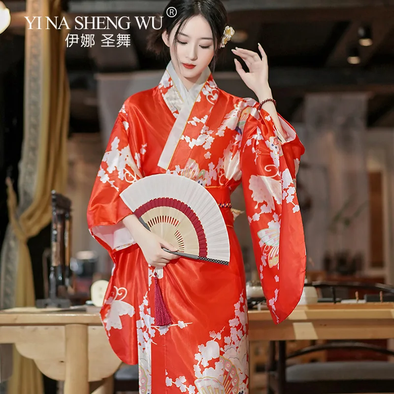 Fotografi Fashion - Kimono Kadınlar Geleneksel tert Yukata Haori