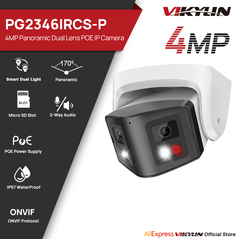 Photography Online - Vikylin 4MP Panoramik Akıllı Çift Işıklı