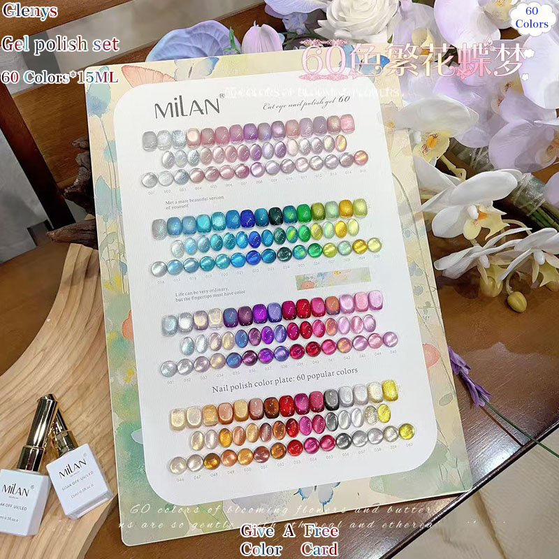 Color Checker Card - Glenys 60.50.40 Renkli Kedi Gözü Serisi