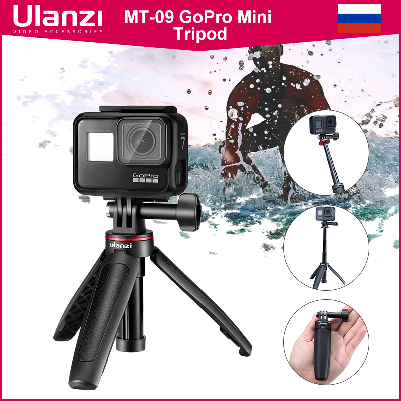 Gopro Action Camera Hero 11 Black - Ulanzi MT-09 Gopro Vlog Tripod Mini