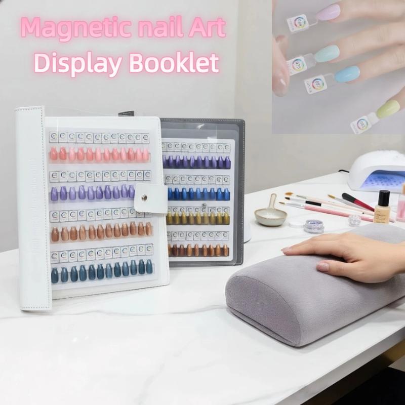 Color Checker Card - 48/96/144/192 Renk Manyetik Uçlu Tırnak Sanatı