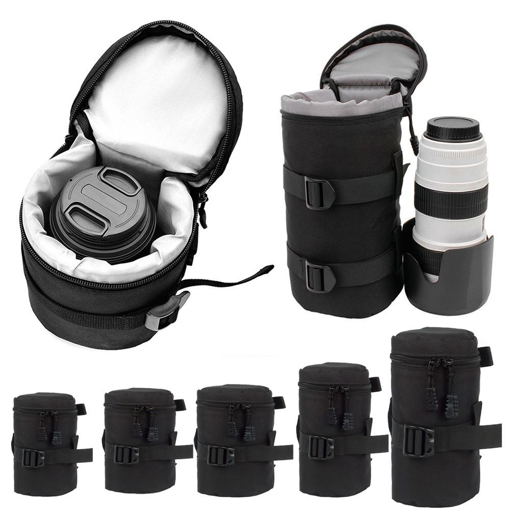 Lens Case Pouch - Deluxe kamera Lens çantası su geçirmez