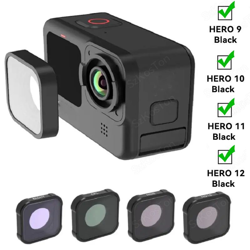 Gopro Action Camera Hero 11 Black - GoPro Hero 12 için CPL UV