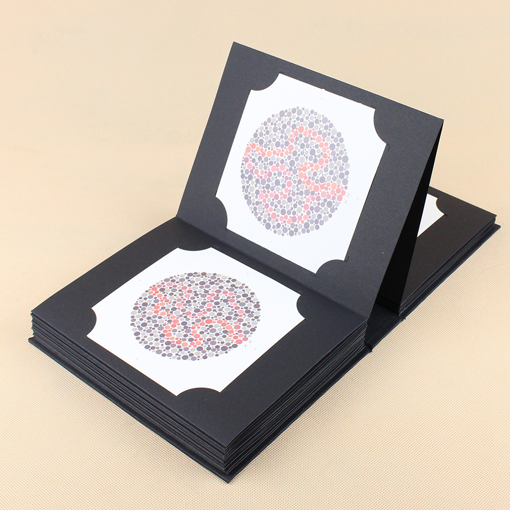 Color Checker Card - Ishihara Kitabı 38 Plakalı Optometri Körlük