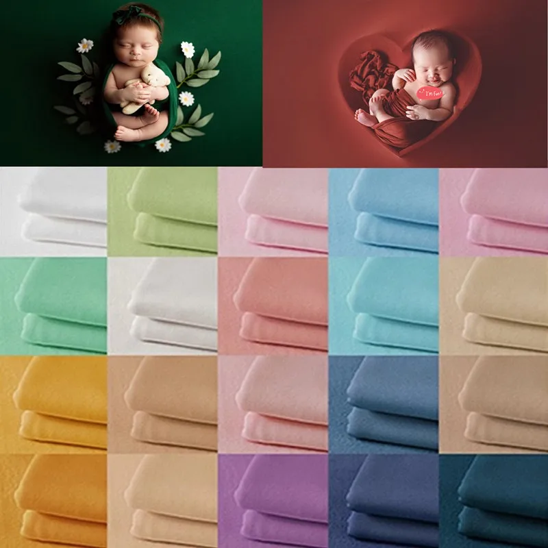 Photography Newborn - 150*170cm yenidoğan fotoğraf sahne bebek battaniye