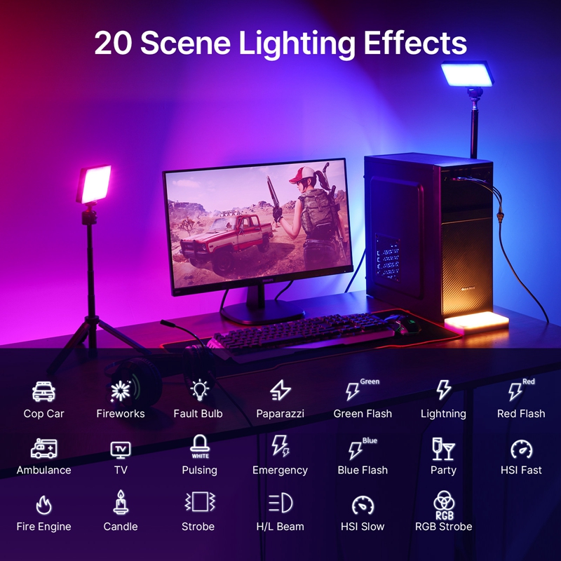 ULANZI LT002 RGB Video Işığı,  - Photography Umbrella Lights incelemesi ve fiyatı