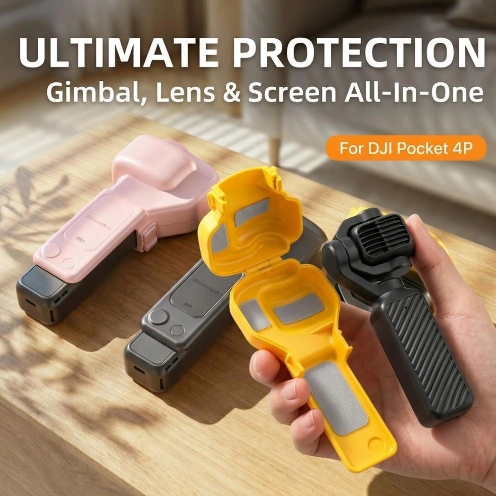 DJI Pocket 4P için Koruyucu Kı - Lens Case Pouch incelemesi ve fiyatı