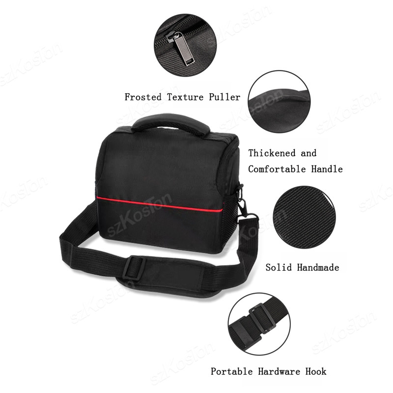 Moda dijital DSLR kamera çanta - Lens Case Pouch incelemesi ve fiyatı