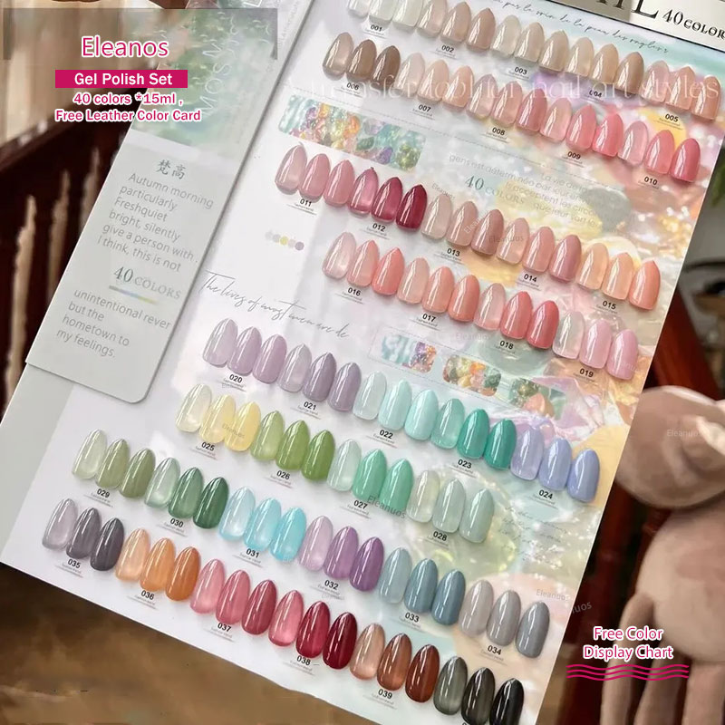 Eleanos 40 Renk 15 ml Jöle Jel - Color Checker Card incelemesi ve fiyatı