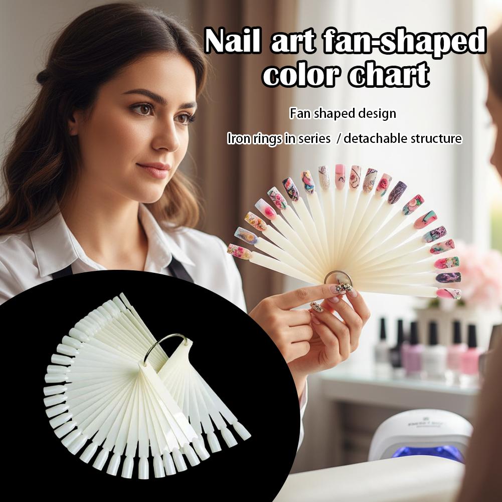 50 Renkli Şeffaf Oje Örneği Re - Color Checker Card incelemesi ve fiyatı