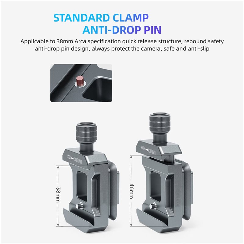 AED7-4-Way Arca Kelepçe Hızlı  - Camera Tripod Carbon incelemesi ve fiyatı