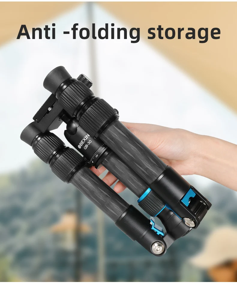 Mini karbon Fiber Tripod kompa - Camera Tripod Carbon incelemesi ve fiyatı