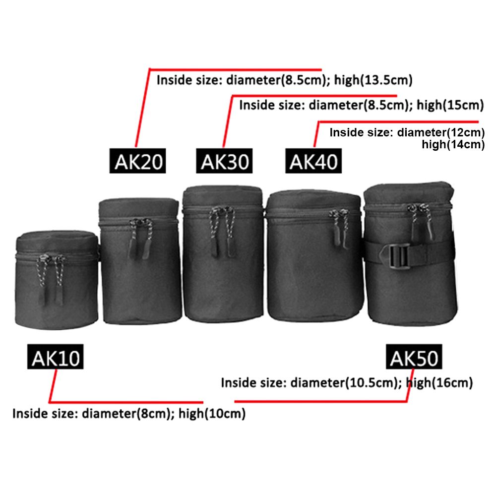 Deluxe kamera Lens çantası su  - Lens Case Pouch incelemesi ve fiyatı