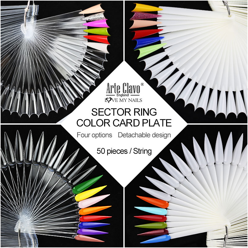 50 Adet Takma Tırnak Sergi Çub - Color Checker Card incelemesi ve fiyatı