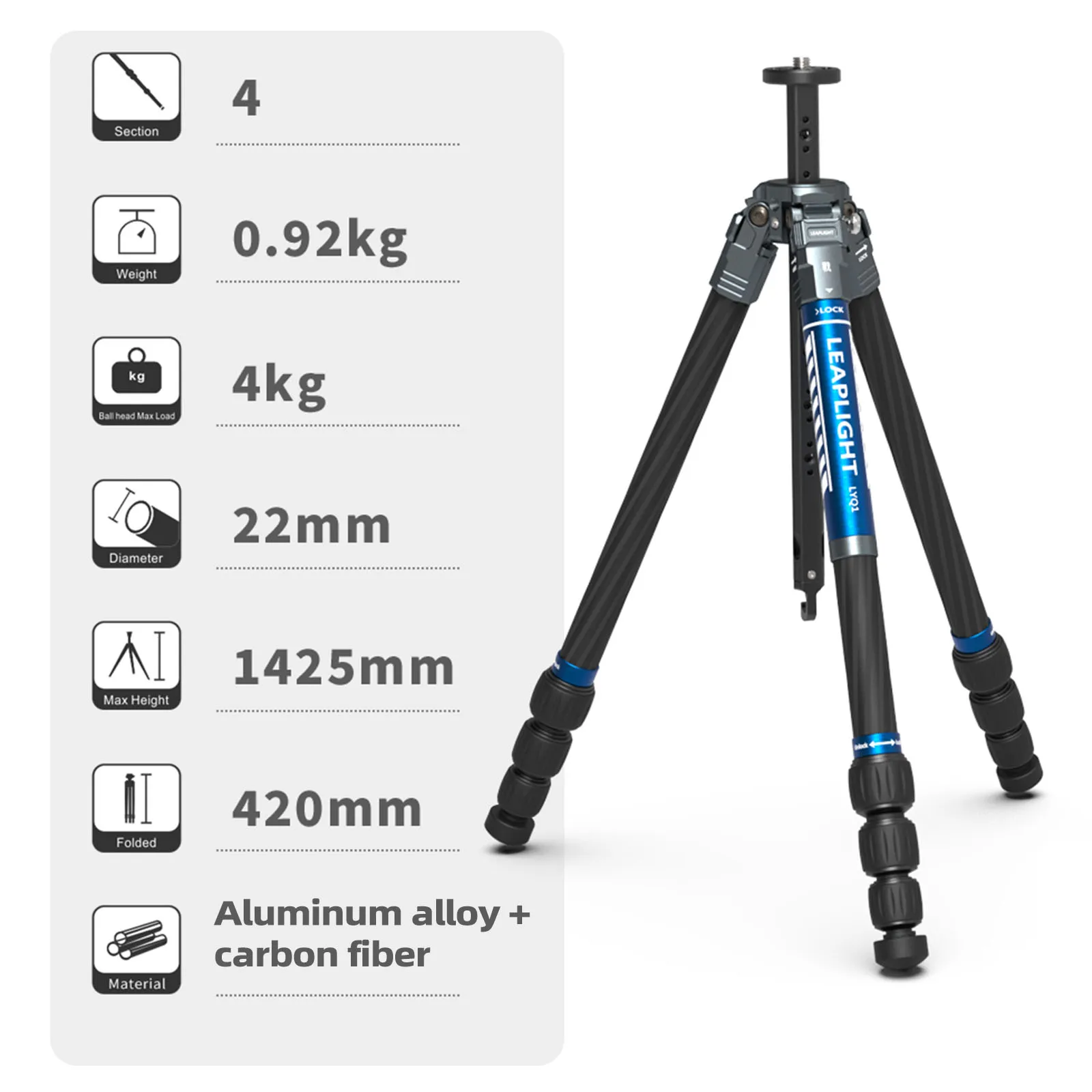 LEAPLIGHT Karbon Fiber Kamera  - Camera Tripod Carbon incelemesi ve fiyatı
