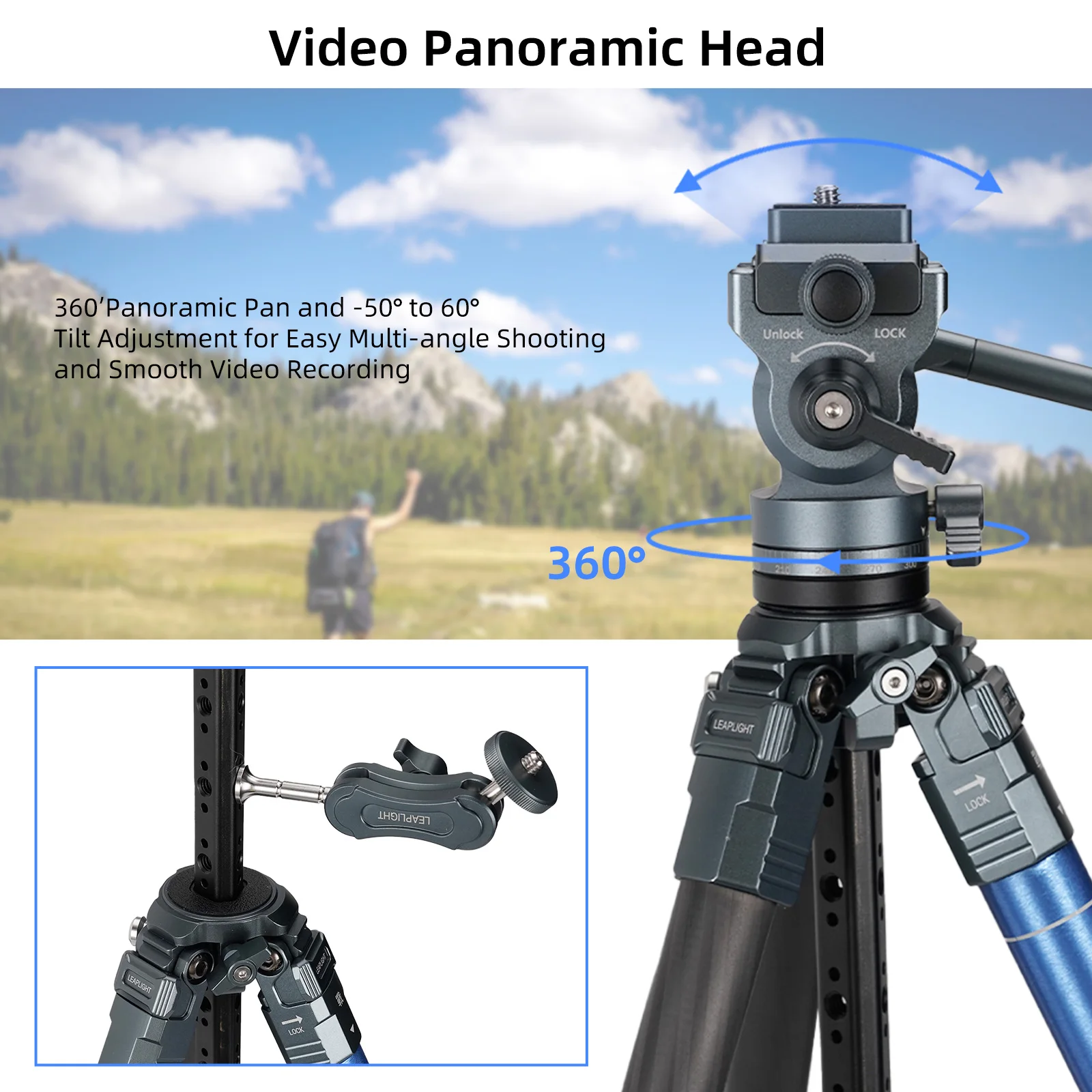 LEAPLIGHT Karbon Fiber Kamera  - Camera Tripod Carbon incelemesi ve fiyatı