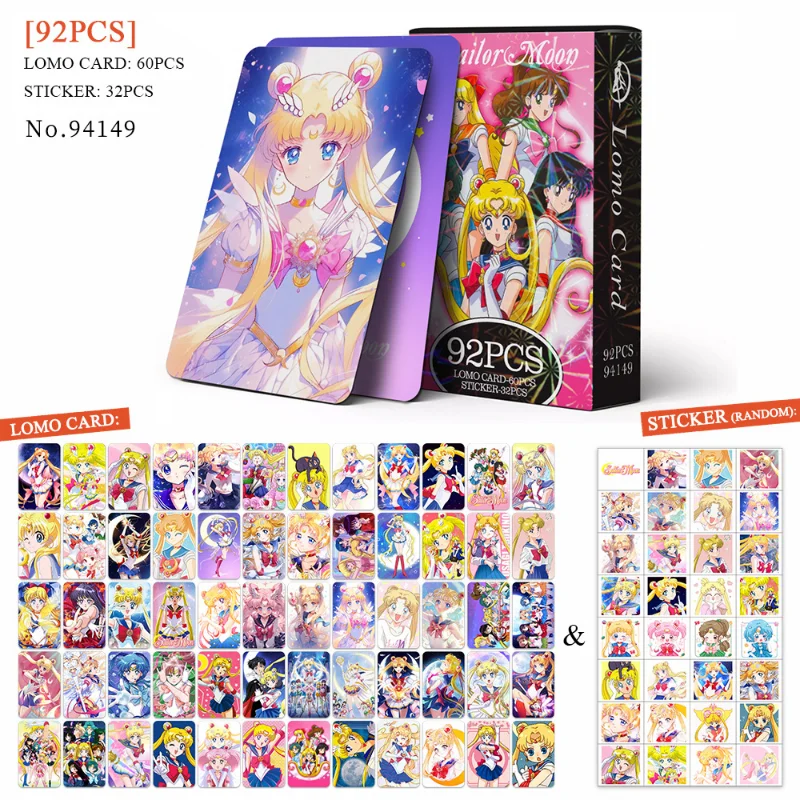 92 adet Sailor Moon Yeni Lomo  - Photography Gallery incelemesi ve fiyatı