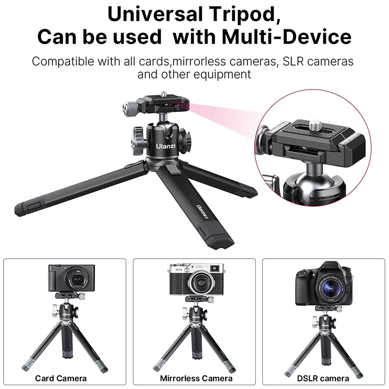 Ulanzi MT-24 Vlog Lite Metal T - Camera Tripod Carbon incelemesi ve fiyatı