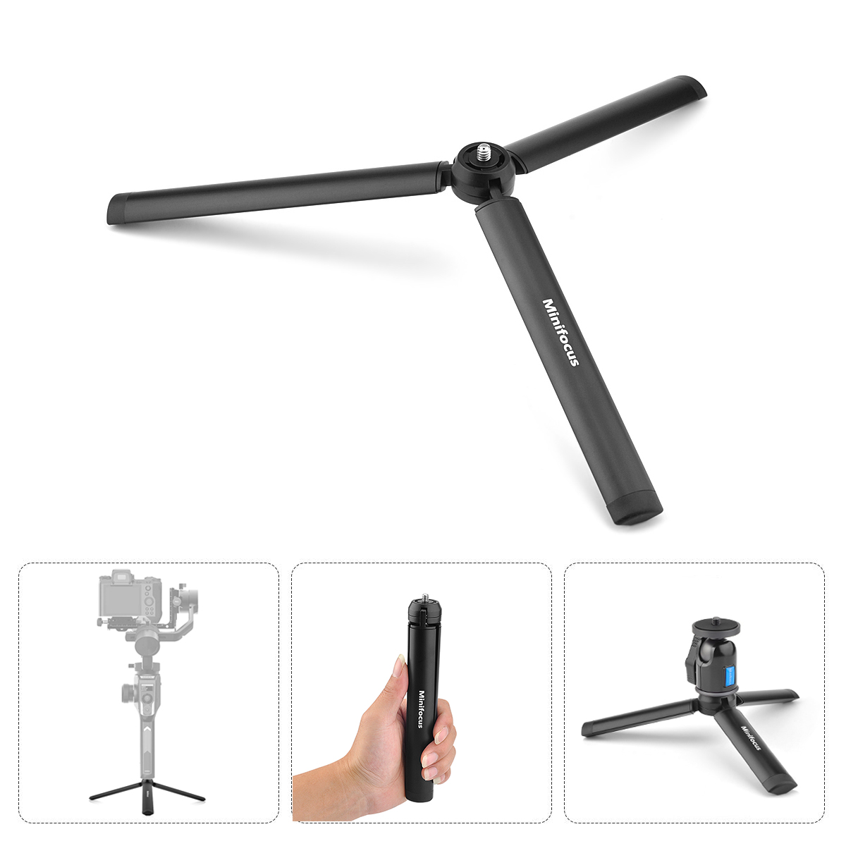 Metal Mini Tripod Standı DJI Z - Camera Tripod Carbon incelemesi ve fiyatı